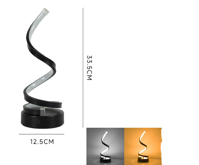 Sleek Eye-Safe Bedroom Lamp