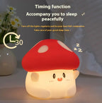 Rechargeable Mushroom Lamp