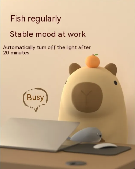 Capibara Night Lamp